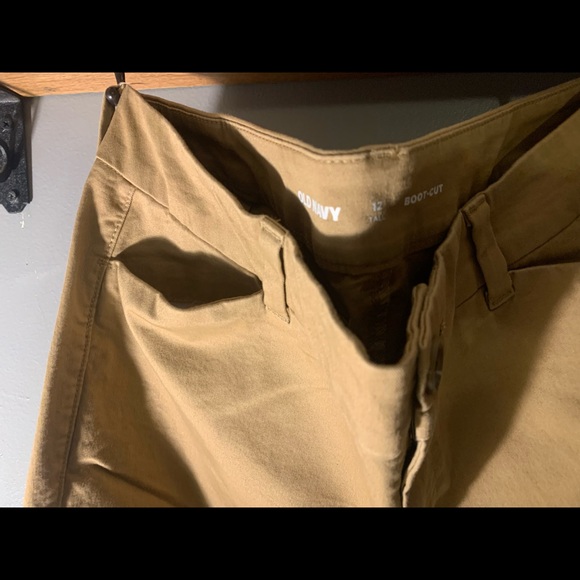 2 NWT old navy slack pants 12 long - Picture 3 of 4
